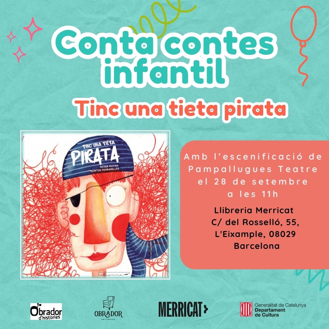 Conta Contes: Tinc una tieta pirata!