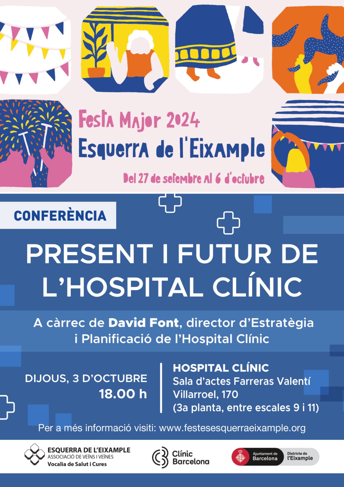 Conferència: Present i futur de l’Hospital Clínic!